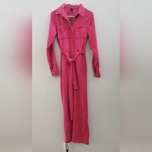 Wild Fable Pink Corduroy Jumpsuit